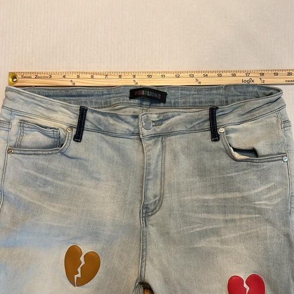 Pheelings Men's "Let it Go" Denim Light Blue Wash Size 40 - Picture 5 of 15